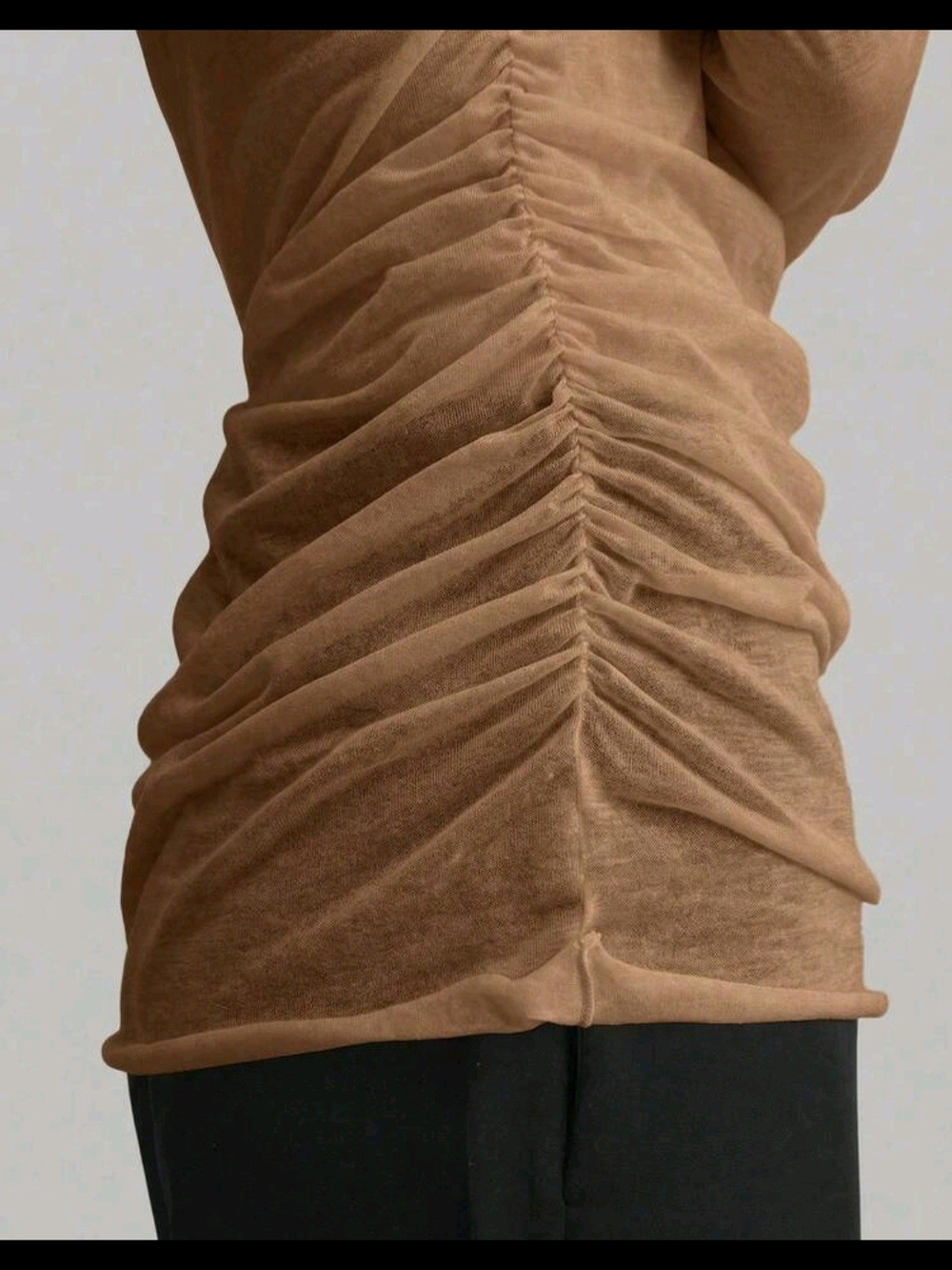 Sheer Long Sleeve Shirt - Picture 3 of 3